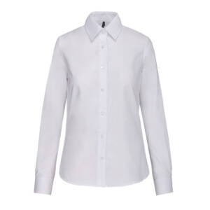 Kariban Ladies' Oxford Shirt White