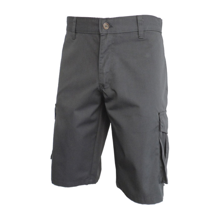 Men's Light Cargo Shorts Grey