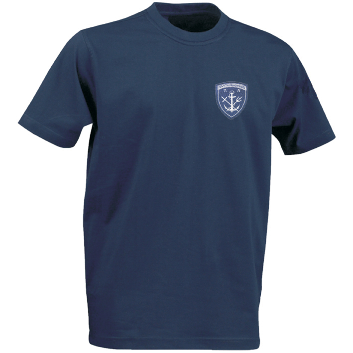 T-Shirt Π.Ν. Μπλε - Πλάτη Χάρτης ΠΝ